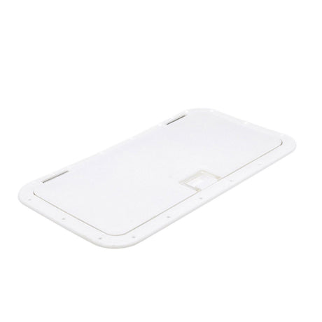 Seachoice Handle Hatch, Arctic White, 10 in. X 20 in., Stainless Steel Hinge - 39161 - official Seachoice product image 3