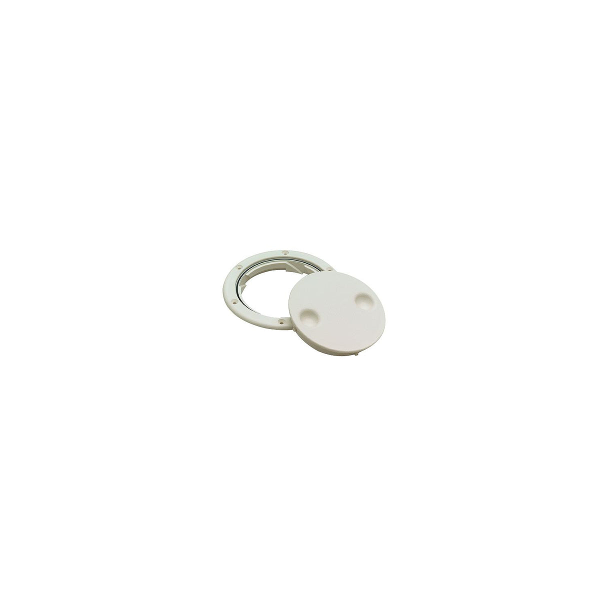 Seachoice Twist 'N' Lock Marine Boat Deck Plate, White Finish, Up to 6-1/2 In. - SC50-39351 - official Seachoice product image 5