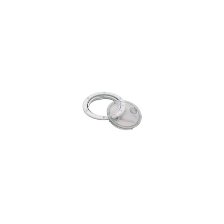 Seachoice 39401 Twist 'N' Lock Deck Plate, White w/ Clear Insert, Up to 6-1/2 In. Diameter - SC50-39401 - official Seachoice product image 9