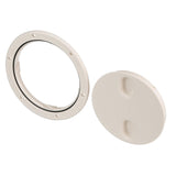 Seachoice Twist 'N' Lock Marine Boat Deck Plate, White Finish, Up to 6-1/2 In. - SC50-39351 - official Seachoice product image 3