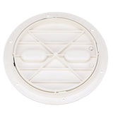 Seachoice 39421 Twist 'N' Lock Deck Plate, White Base and Lid, Up to 8-1/2 in. Diameter - 39421 - official Seachoice product image 6