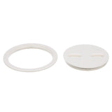 Seachoice 39421 Twist 'N' Lock Deck Plate, White Base and Lid, Up to 8-1/2 in. Diameter - 39421 - official Seachoice product image 5