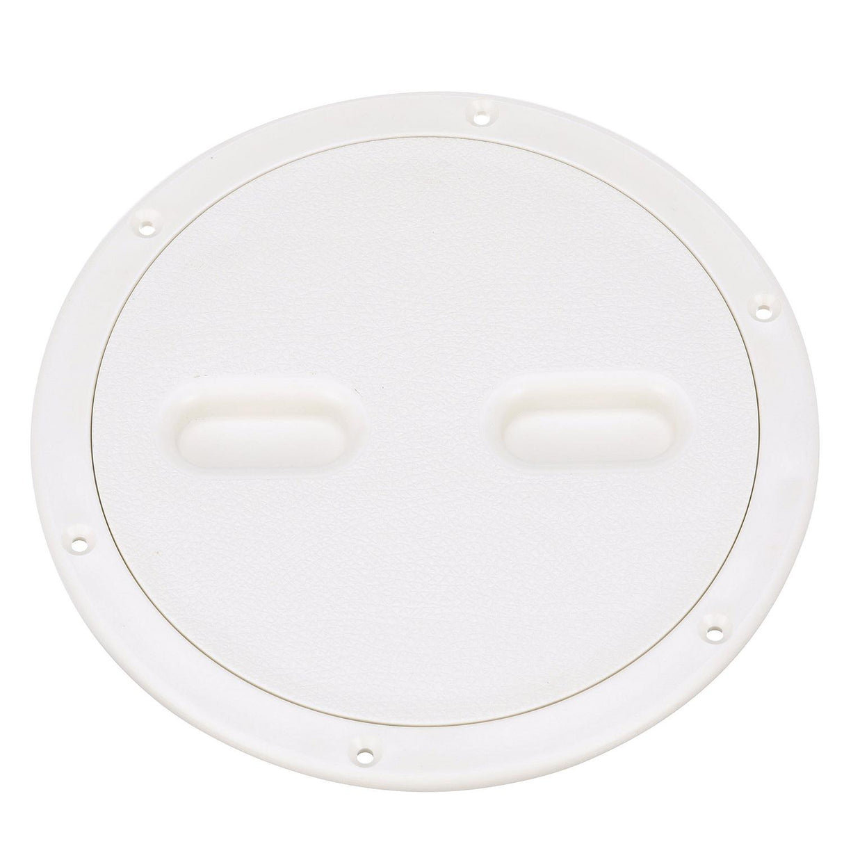 Seachoice 39421 Twist 'N' Lock Deck Plate, White Base and Lid, Up to 8-1/2 in. Diameter - 39421 - official Seachoice product image 4