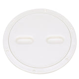Seachoice 39421 Twist 'N' Lock Deck Plate, White Base and Lid, Up to 8-1/2 in. Diameter - 39421 - official Seachoice product image 4