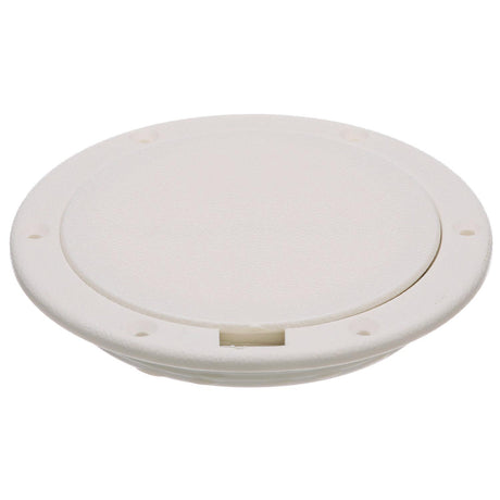 Seachoice White Pry-Up Deck Plate, Watertight, Up to 10-5/8 in. Diameter Hole - 39581 - official Seachoice product image 4