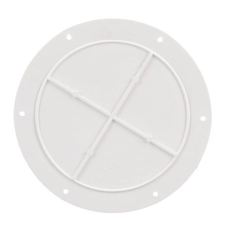 Seachoice 39591 Mounted Boat Plate Cover, Arctic White Finish, Up to 6 in. - 50-39591 - official Seachoice product image 4