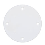Seachoice 39621 Marine Boat Cover Plate, Arctic White, 4-1/8 in. Outer Diameter - 50-39621 - official Seachoice product image 2