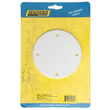 Seachoice 39621 Marine Boat Cover Plate, Arctic White, 4-1/8 in. Outer Diameter - 50-39621 - official Seachoice product image 3