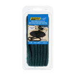 Seachoice Double-Braid Nylon Dock Line w/ Eye Splice, Pre-Shrunk, Heat Stabilized, 3/8 In. X 15 Ft., Forest Green - 39681 - official Seachoice product image 5