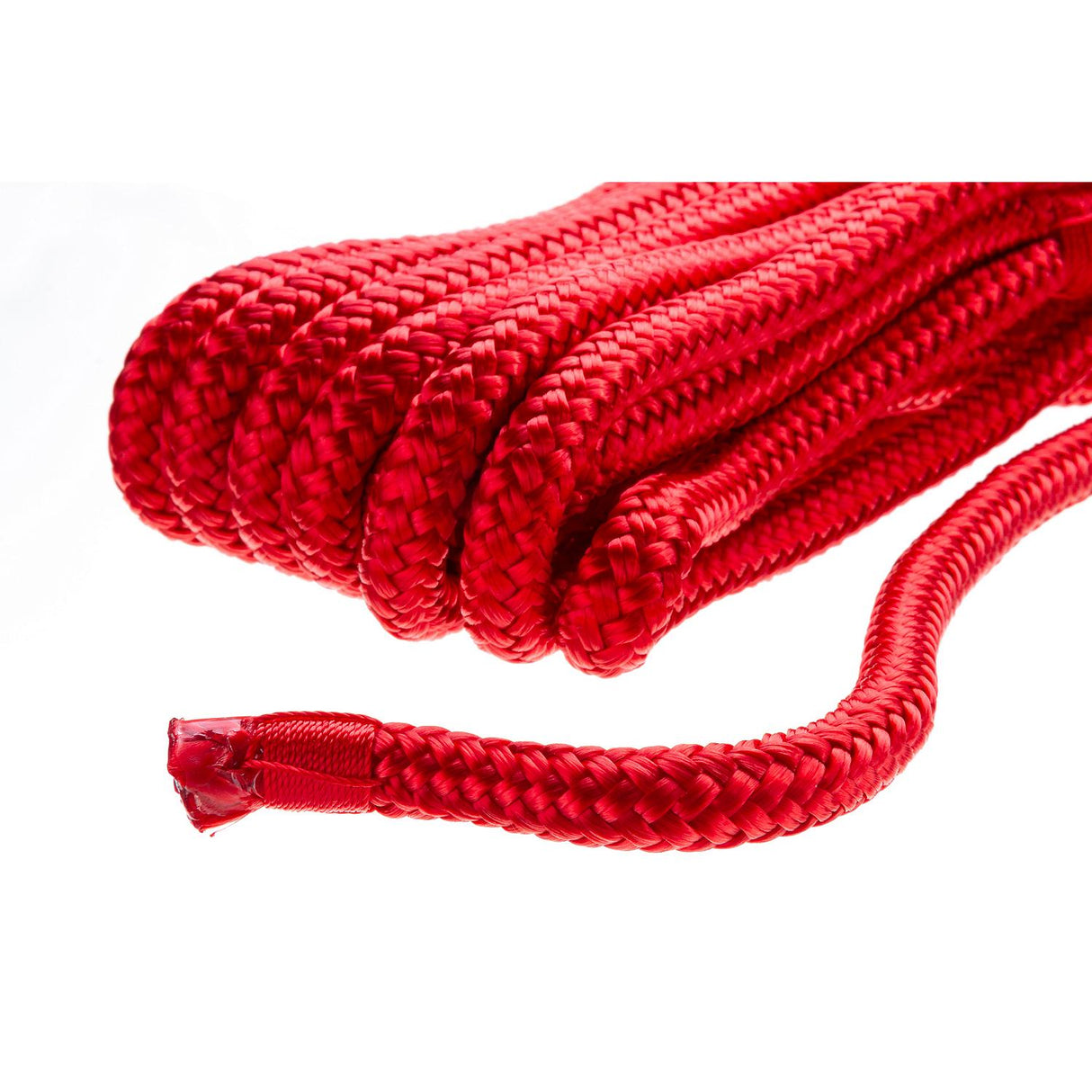 Seachoice Double-Braid Nylon Dock Line w/ Eye Splice, Pre-Shrunk, Heat Stabilized, 3/8 In. X 15 Ft., Red - 39721 - official Seachoice product image 3