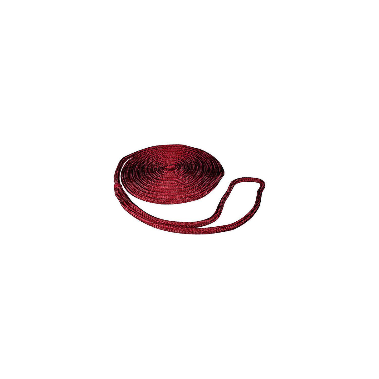 Seachoice Double-Braid Nylon Dock Line w/ Eye Splice, Pre-Shrunk, Heat Stabilized, 3/8 In. X 15 Ft., Red - 39721 - official Seachoice product image 7