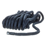 Seachoice Double-Braid Nylon Dock Line w/ Eye Splice, Pre-Shrunk, Heat Stabilized, 3/8 In. X 20 Ft., Navy Blue - 39841 - official Seachoice product image 2