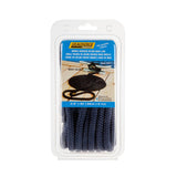 Seachoice Double-Braid Nylon Dock Line w/ Eye Splice, Pre-Shrunk, Heat Stabilized, 3/8 In. X 20 Ft., Navy Blue - 39841 - official Seachoice product image 4