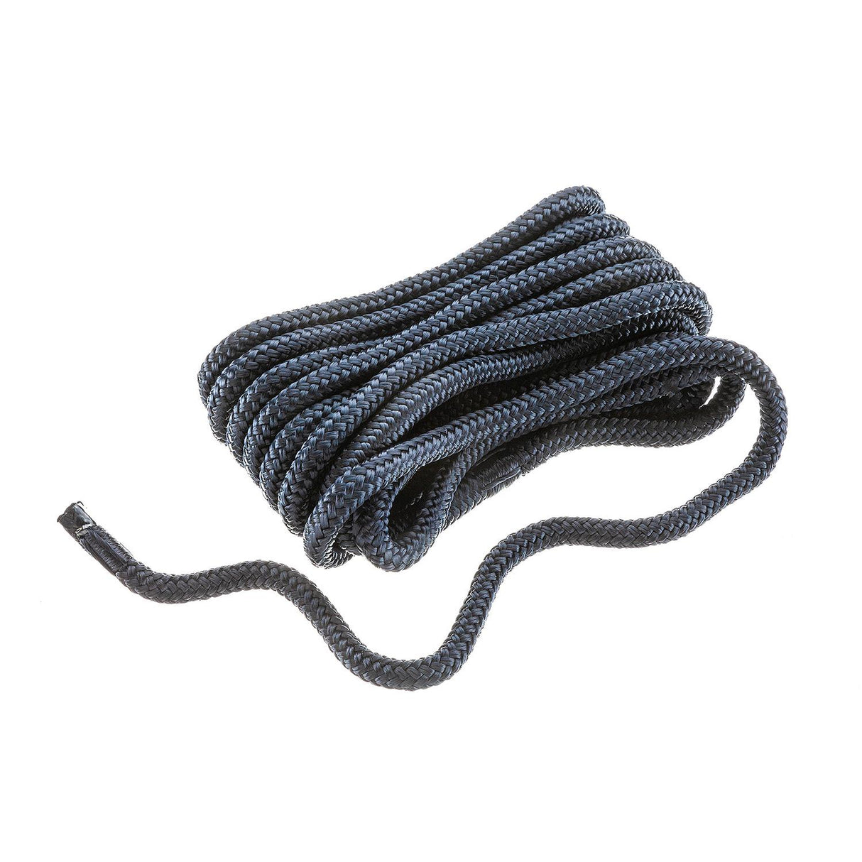 Seachoice Double-Braid Nylon Dock Line w/ Eye Splice, Pre-Shrunk, Heat Stabilized, 3/8 In. X 20 Ft., Navy Blue - 39841 - official Seachoice product image 5