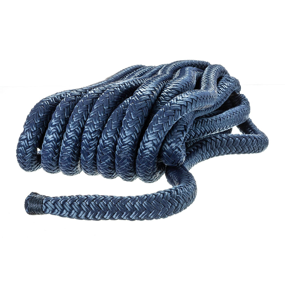 Seachoice Double-Braid Nylon Dock Line w/ Eye Splice, Pre-Shrunk, Heat Stabilized, 1/2 In. X 20 Ft., Navy Blue - 39861 - official Seachoice product image 5