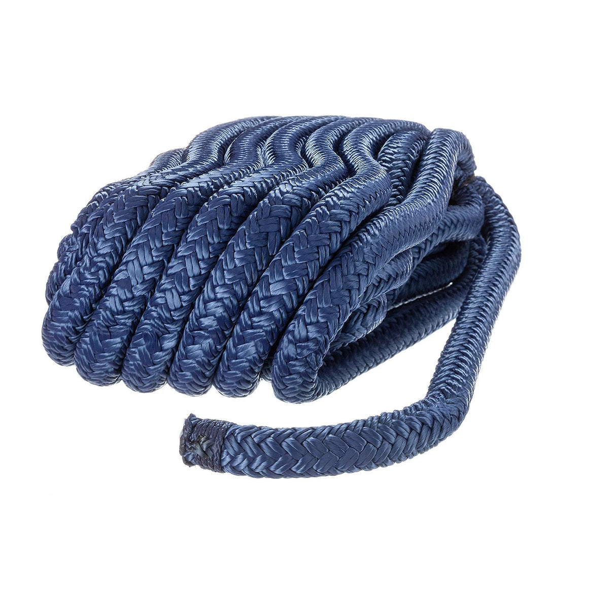 Seachoice 39871 Double-Braid Nylon Dock Line w/ Eye Splice, Pre-Shrunk, Heat Stabilized, 1/2 In. X 25 Ft., Navy Blue - 39871 - official Seachoice product image 3