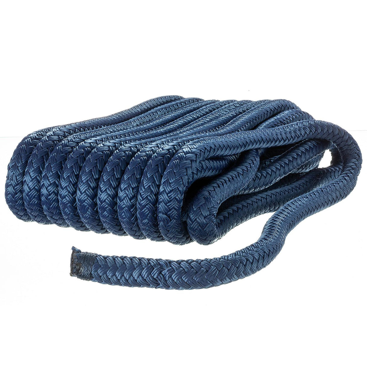 Seachoice Double-Braid Nylon Dock Line w/ Eye Splice, Pre-Shrunk, Heat Stabilized, 5/8 In. X 35 Ft., Navy Blue - 39881 - official Seachoice product image 3