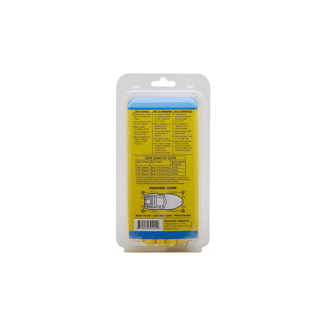 Seachoice Double-Braid Nylon Dock Line w/ Eye Splice, Pre-Shrunk, Heat Stabilized, 3/8 In. X 20 Ft., Yellow - 39901 - official Seachoice product image 6