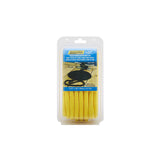 Seachoice Double-Braid Nylon Dock Line w/ Eye Splice, Pre-Shrunk, Heat Stabilized, 3/8 In. X 20 Ft., Yellow - 39901 - official Seachoice product image 2