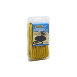 Seachoice Double-Braid Nylon Dock Line w/ Eye Splice, Pre-Shrunk, Heat Stabilized, 1/2 In. X 20 Ft., Yellow - 39911 - official Seachoice product image 5