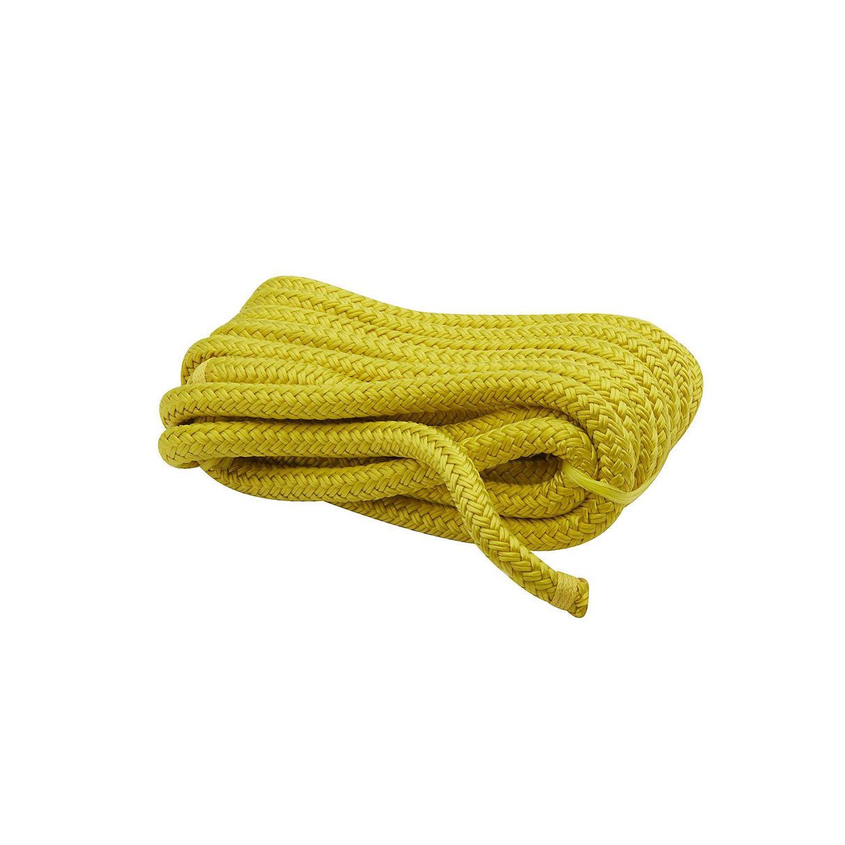 Seachoice Double-Braid Nylon Dock Line w/ Eye Splice, Pre-Shrunk, Heat Stabilized, 1/2 In. X 20 Ft., Yellow - 39911 - official Seachoice product image 6