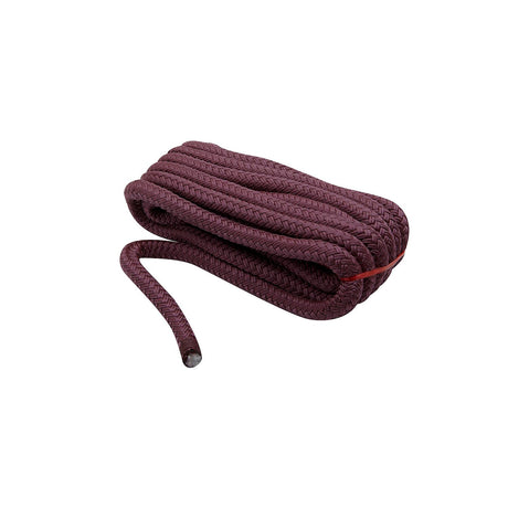 Seachoice Double-Braid Nylon Dock Line w/ Eye Splice, Pre-Shrunk, Heat Stabilized, 1/2 In. x 15 Ft., Burgandy - 39951 - official Seachoice product image 5