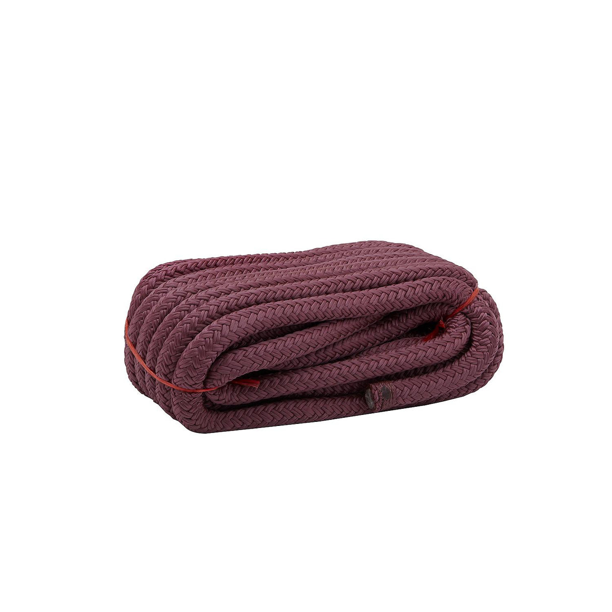 Seachoice Double-Braid Nylon Dock Line w/ Eye Splice, Pre-Shrunk, Heat Stabilized, 1/2 In. X 25 Ft., Burgundy - 39971 - official Seachoice product image 4