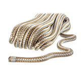 Seachoice Double-Braid Nylon Dock Line w/ Eye Splice, Pre-Shrunk, Heat Stabilized, 3/8 In. X 25 Ft., Gold White - 40021 - official Seachoice product image 5