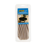 Seachoice Double-Braid Nylon Dock Line w/ Eye Splice, Pre-Shrunk, Heat Stabilized, 3/8 In. X 25 Ft., Gold White - 40021 - official Seachoice product image 3