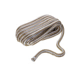 Seachoice Double-Braid Nylon Dock Line w/ Eye Splice, Pre-Shrunk, Heat Stabilized, 1/2 In. X 25 Ft., Gold White - 40041 - official Seachoice product image 3
