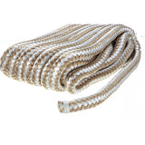 Seachoice Double-Braid Nylon Dock Line w/ Eye Splice, Pre-Shrunk, Heat Stabilized, 5/8 In. X 25 Ft., Gold White - 40051 - official Seachoice product image 5
