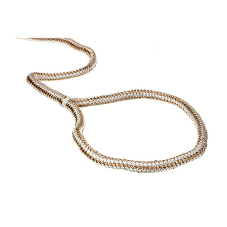 Seachoice Double-Braid Nylon Dock Line w/ Eye Splice, Pre-Shrunk, Heat Stabilized, 5/8 In. X 35 Ft., Gold White - 40061 - official Seachoice product image 3