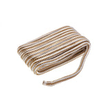 Seachoice Double-Braid Nylon Dock Line w/ Eye Splice, Pre-Shrunk, Heat Stabilized, 5/8 In. X 35 Ft., Gold White - 40061 - official Seachoice product image 2