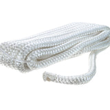 Seachoice Double-Braid Nylon Dock Line w/ Eye Splice, Pre-Shrunk, Heat Stabilized, 3/8 In. X 15 Ft., White - 40091 - official Seachoice product image 3