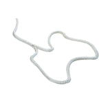 Seachoice Double-Braid Nylon Dock Line w/ Eye Splice, Pre-Shrunk, Heat Stabilized, 3/8 In. X 15 Ft., White - 40091 - official Seachoice product image 2