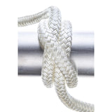 Seachoice Double-Braid Nylon Dock Line w/ Eye Splice, Pre-Shrunk, Heat Stabilized, 3/8 In. X 15 Ft., White - 40091 - official Seachoice product image 6