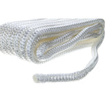 Seachoice Double-Braid Nylon Dock Line w/ Eye Splice, Pre-Shrunk, Heat Stabilized, 3/8 In. X 20 Ft., White - 40101 - official Seachoice product image 4