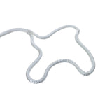 Seachoice Double-Braid Nylon Dock Line w/ Eye Splice, Pre-Shrunk, Heat Stabilized, 3/8 In. X 20 Ft., White - 40101 - official Seachoice product image 3