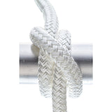 Seachoice Double-Braid Nylon Dock Line w/ Eye Splice, Pre-Shrunk, Heat Stabilized, 1/2 In. X 20 Ft., White - 40121 - official Seachoice product image 5