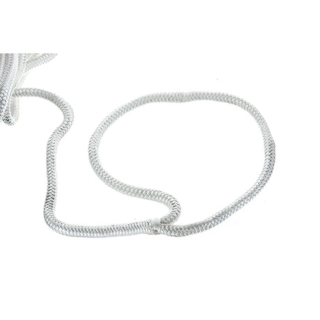 Seachoice Double-Braid Nylon Dock Line w/ Eye Splice, Pre-Shrunk, Heat Stabilized, 1/2 In. X 25 Ft., White - 40131 - official Seachoice product image 6