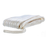 Seachoice Double Braid Nylon Dock Line, White, 5/8 in. X 35 Ft., 15 in. Eye Splice, Pre-Shrunk, Heat Stabilized - 40141 - official Seachoice product image 4