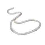 Seachoice Double Braid Nylon Dock Line, White, 5/8 in. X 35 Ft., 15 in. Eye Splice, Pre-Shrunk, Heat Stabilized - 40141 - official Seachoice product image 3