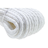 Seachoice Anchor Line Rope, Hollow Braid, Polypropylene, White, Spring Hook, 1/4 In. X 50 Ft. - 40201 - official Seachoice product image 3