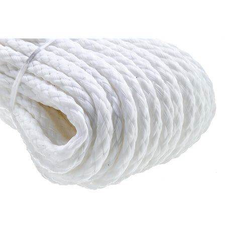 Seachoice Anchor Line Rope, Hollow Braid, Polypropylene, White, Spring Hook, 1/4 In. X 50 Ft. - 40201 - official Seachoice product image 3