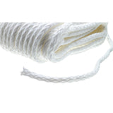 Seachoice Anchor Line Rope, Hollow Braid, Polypropylene, White, Spring Hook, 3/8 In. X 75 Ft. - 40211 - official Seachoice product image 2
