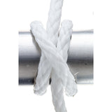Seachoice Anchor Line Rope, Hollow Braid, Polypropylene, White, Spring Hook, 3/8 In. X 75 Ft. - 40211 - official Seachoice product image 4