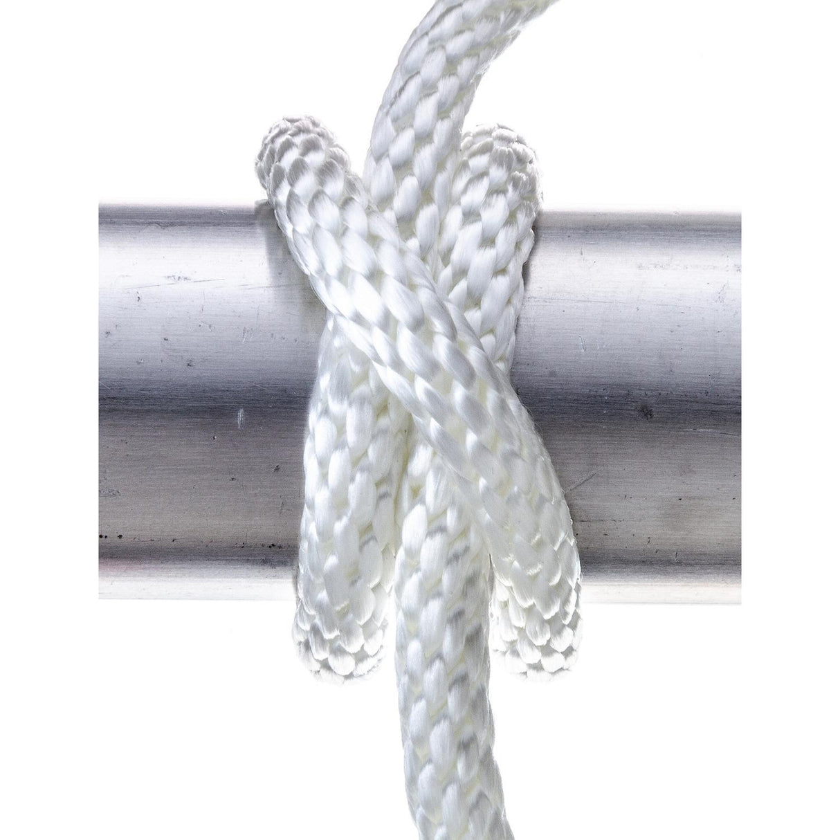 Seachoice Anchor Line Rope, Braided Nylon, White, Spring Hook, 3/16 In. X 100 Ft. - 40231 - official Seachoice product image 5