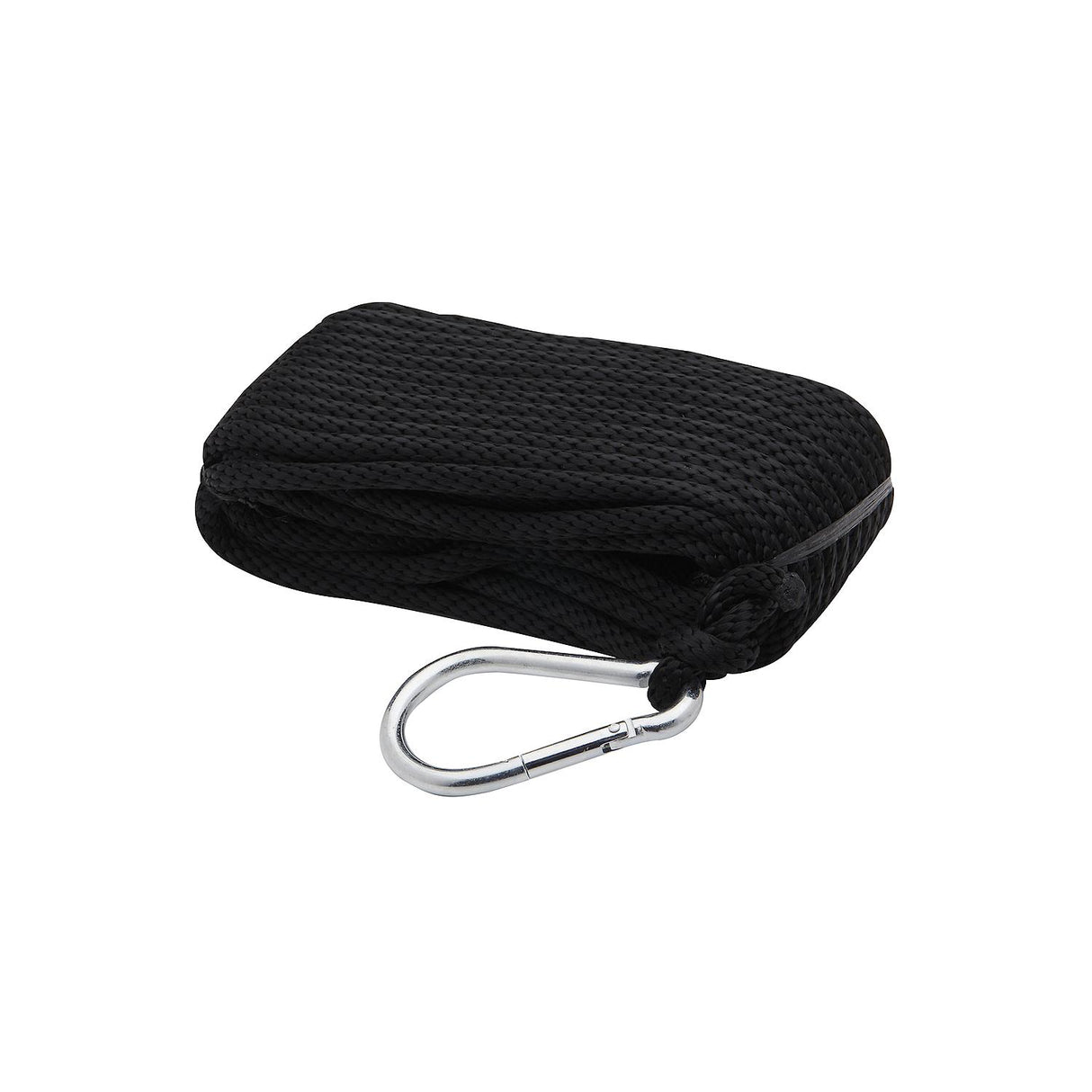Seachoice 3/8 In. X 50 Ft. Solid Braid Nylon Anchor Line, Black - 40233 - official Seachoice product image 3