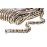 Seachoice Double-Braid Nylon Dock Line w/ Eye Splice, Pre-Shrunk, Heat Stabilized, 1/2 In. X 20 Ft., Gold White - 40241 - official Seachoice product image 4