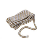 Seachoice Double-Braid Nylon Dock Line w/ Eye Splice, Pre-Shrunk, Heat Stabilized, 1/2 In. X 20 Ft., Gold White - 40241 - official Seachoice product image 2